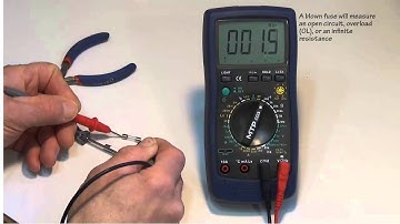 How to change the fuses in a DMM or Digital Multimeter