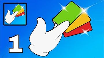 Card Thrower All Levels Gameplay || Level 1-10 || Part 1 || {Android} By Rollic Games
