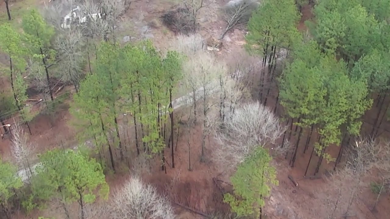 Haughton Tornado Drone footage YouTube