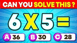 Can You Beat This Maths Quiz? 🧠➕➖✖️➗ | Easy to Impossible | Ultimate Math Challenge screenshot 3