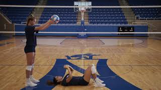 Volleyball: Setting with a Partner