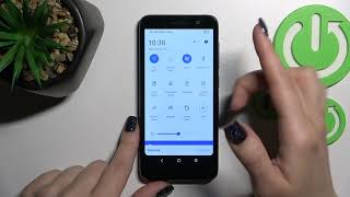 How to Turn On / Off Flashlight on ALCATEL 1 (2022) screenshot 3
