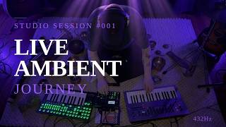 CQS Studio Sessions #001 | Live Ambient Sound Journey | Tibetan Singing Bowls & Analog Synths