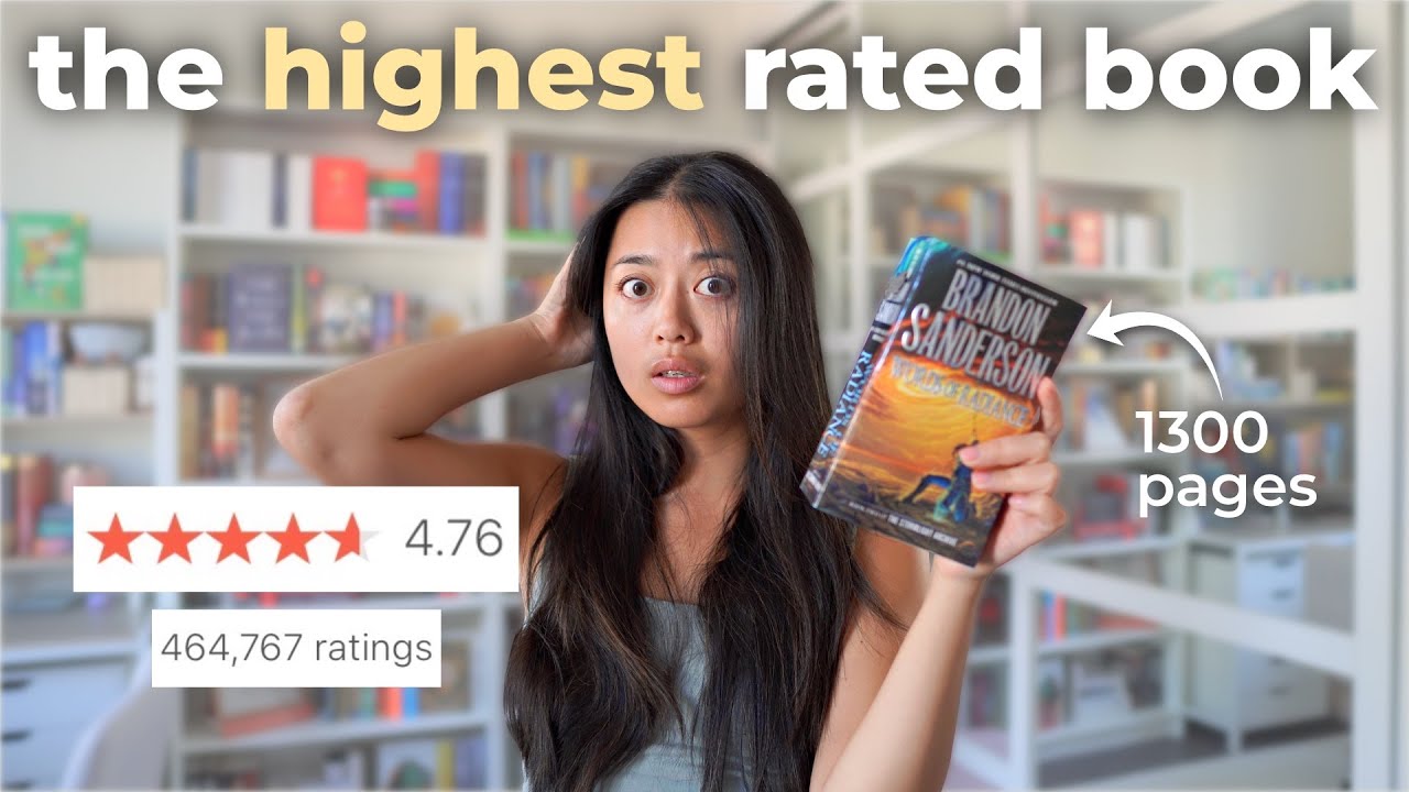 I read the HIGHEST rated book on goodreads ⭐️ (is Words of Radiance worth the 1300 pages?) 📚