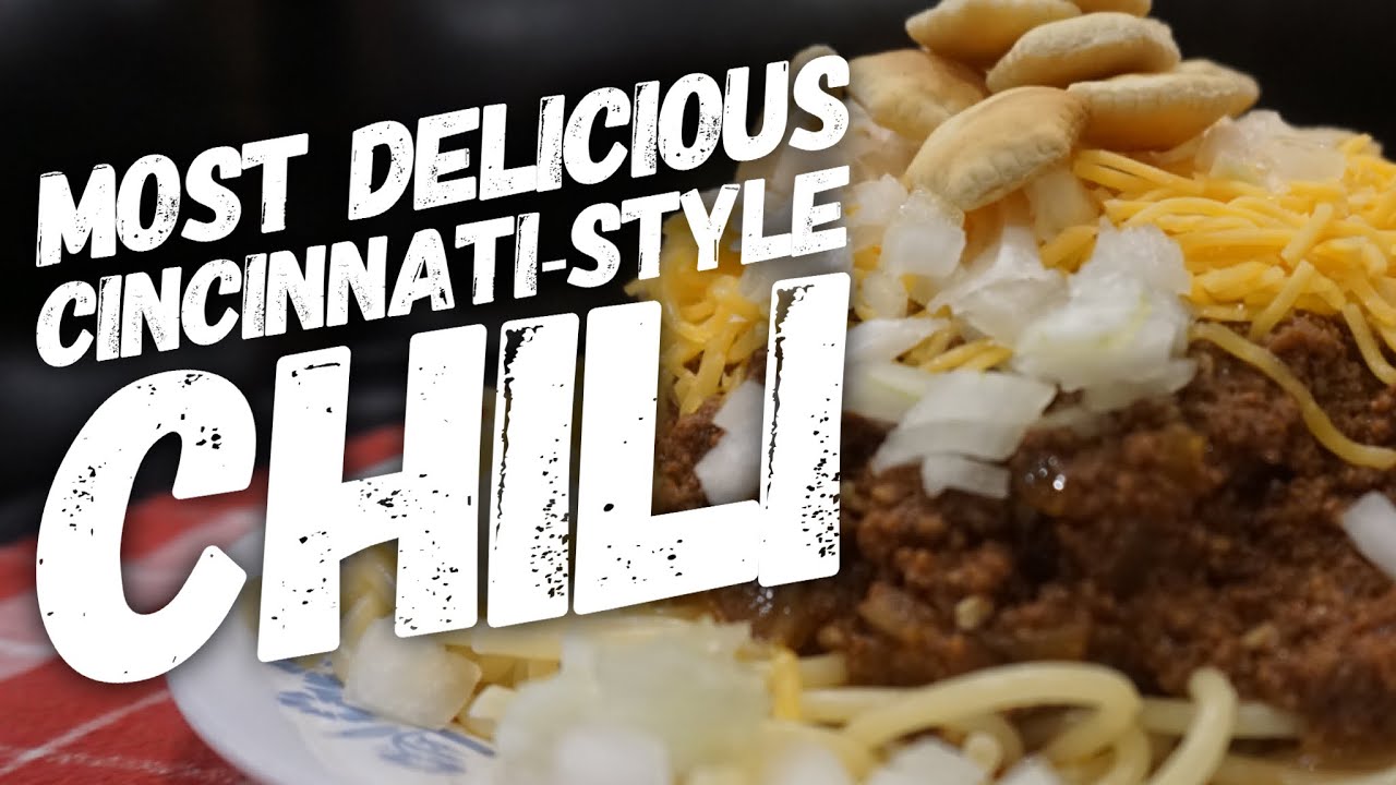 CincinnatiStyle Chili ** Cincinnati, Ohio Tradition ** YouTube