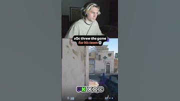 xQc has the WORST Aim in CS2 😭 #xqc #cs2 #funny