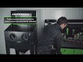 RECAMBIOS Y PRIMER USO DE LA MÁQUINA CHORREADORA DE ARENA 220L REF 54341