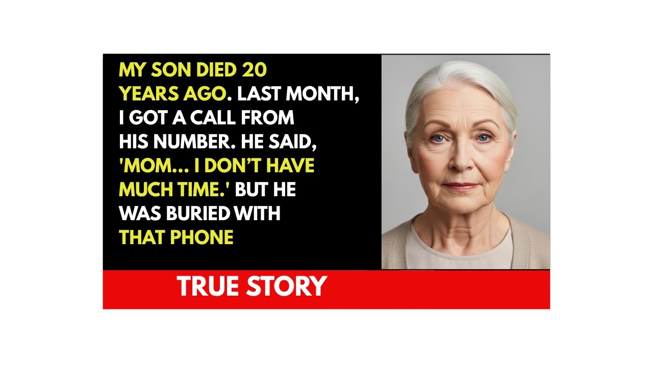 My SON Was Buried 20 Years Ago But Last Month I Got Phone Call From His Number & Left Me Speechless