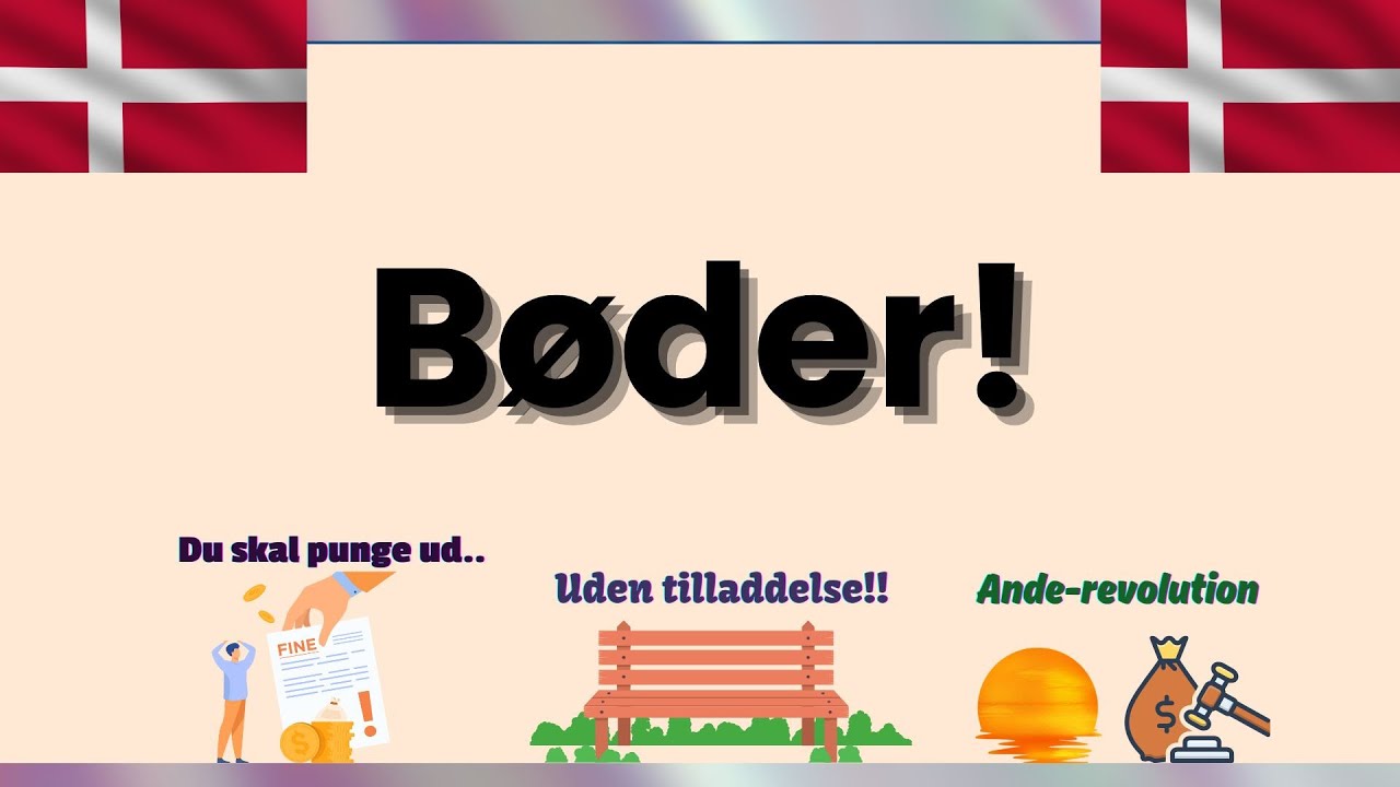 Learn Danish - Han skriver bøder! (He writes fines!) - YouTube