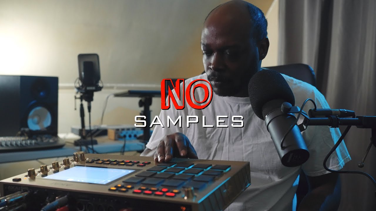 MPC Beat Making " No Samples" From Scratch - Cool Beat - YouTube