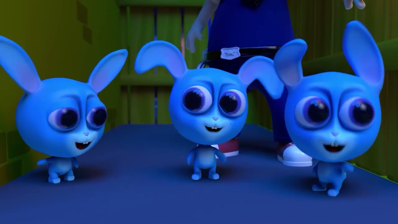 Кролики подружились с Полицейским | Мультики для Детей | Долли и Друзья