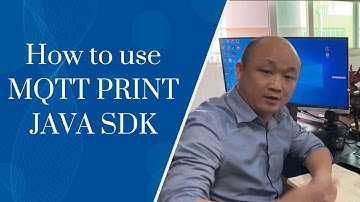 How to use the MQTT Printer Java SDK #mqtt #iot