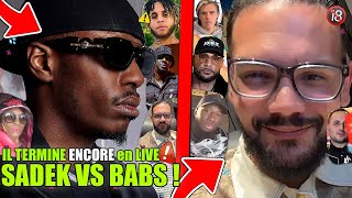SADEK TERMINE BABS PLR ENCORE en LIVE, WERENOI RÉVÉLATIONS CHOC, BOOBA RÉAGIT CLASH, ZOLA en PRISION
