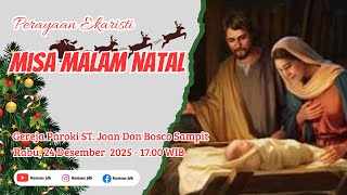 Misa Malam Natal | Gereja ST Joan Don Bosco Sampit 24 Desember 2025