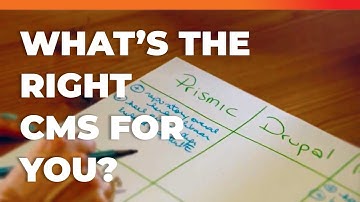 How to choose the right CMS for your Website!?