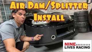 NINE Lives Racing Miata Air Dam/Splitter install by Mantovani Racing 3,996 views 3 years ago 33 minutes