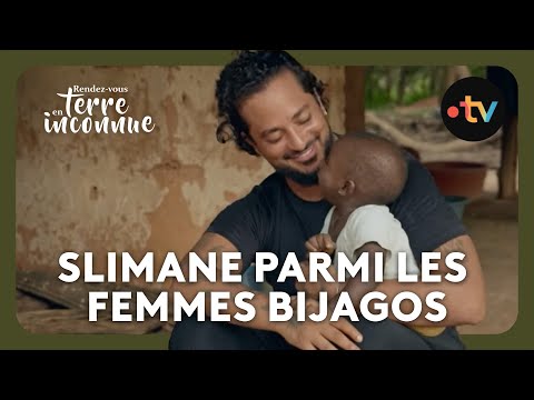 Slimane et sa relation privilégiée avec les femmes des Bijagos - Rendez-vous en terre inconnue