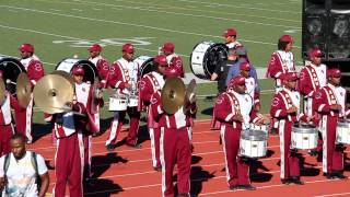 Alabama A&M Marching Maroon & White Drumline 2014