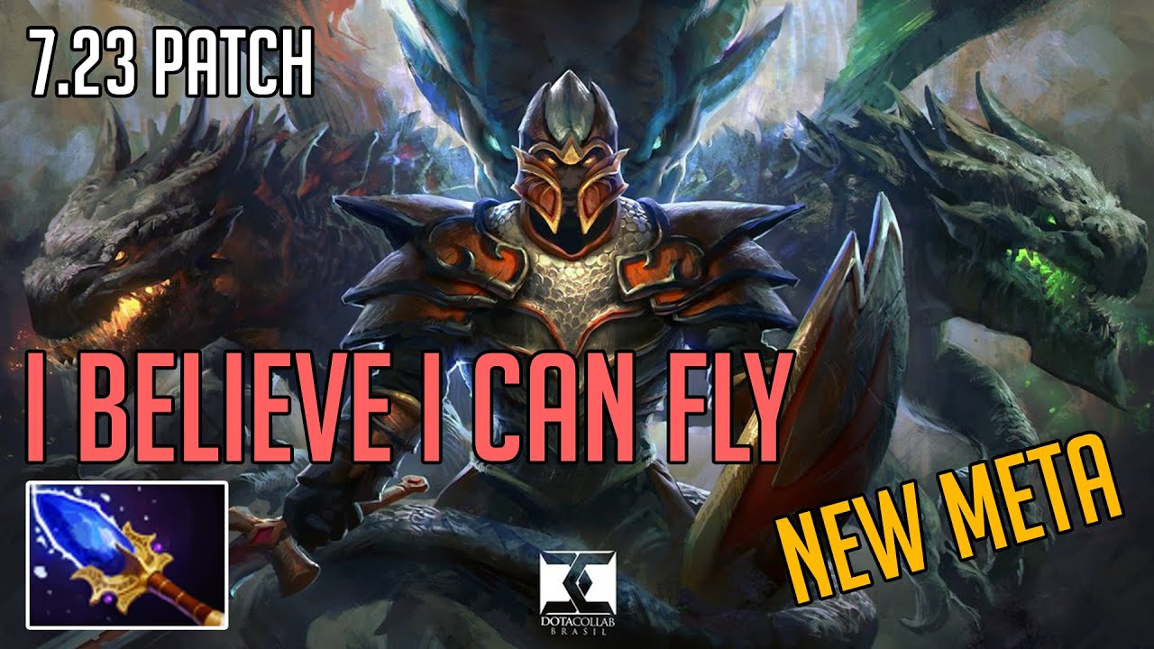 I believe I can fly! NEW Dragon Knight AGHS (Dota 2 ...