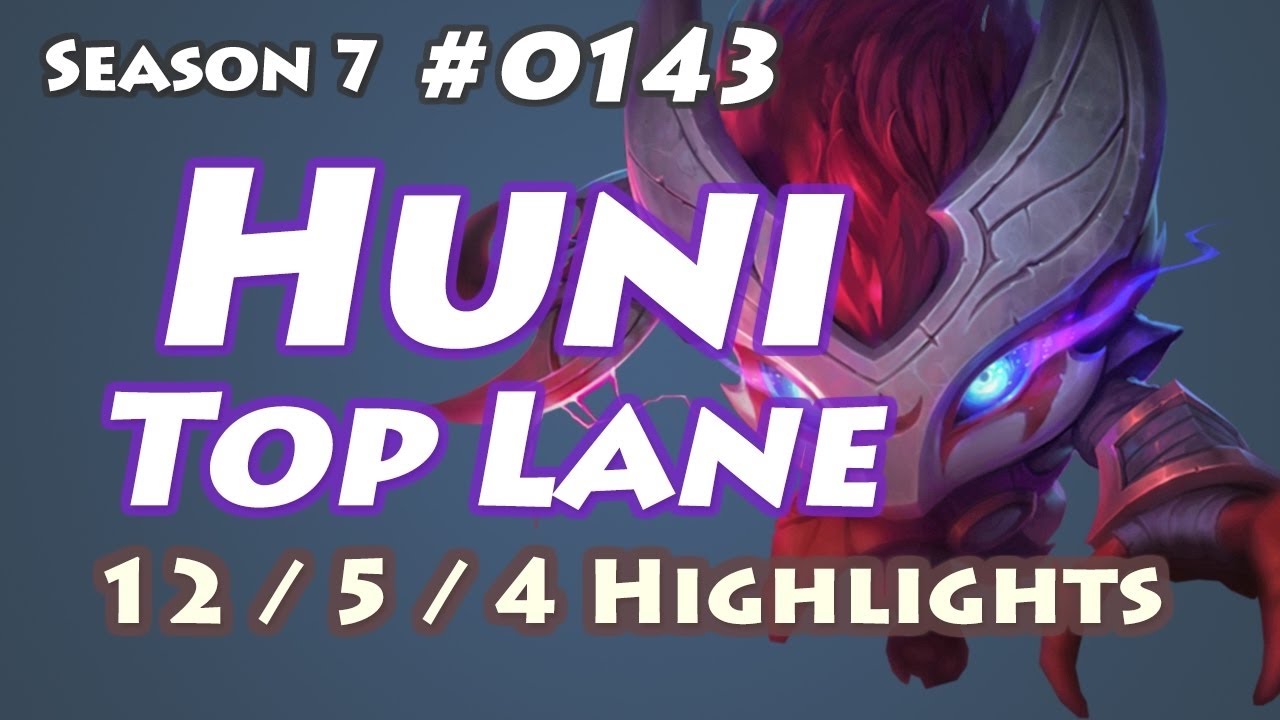 Huni KENNEN vs Peanut EKKO Top Lane - Patch 6.24 KR Ranked