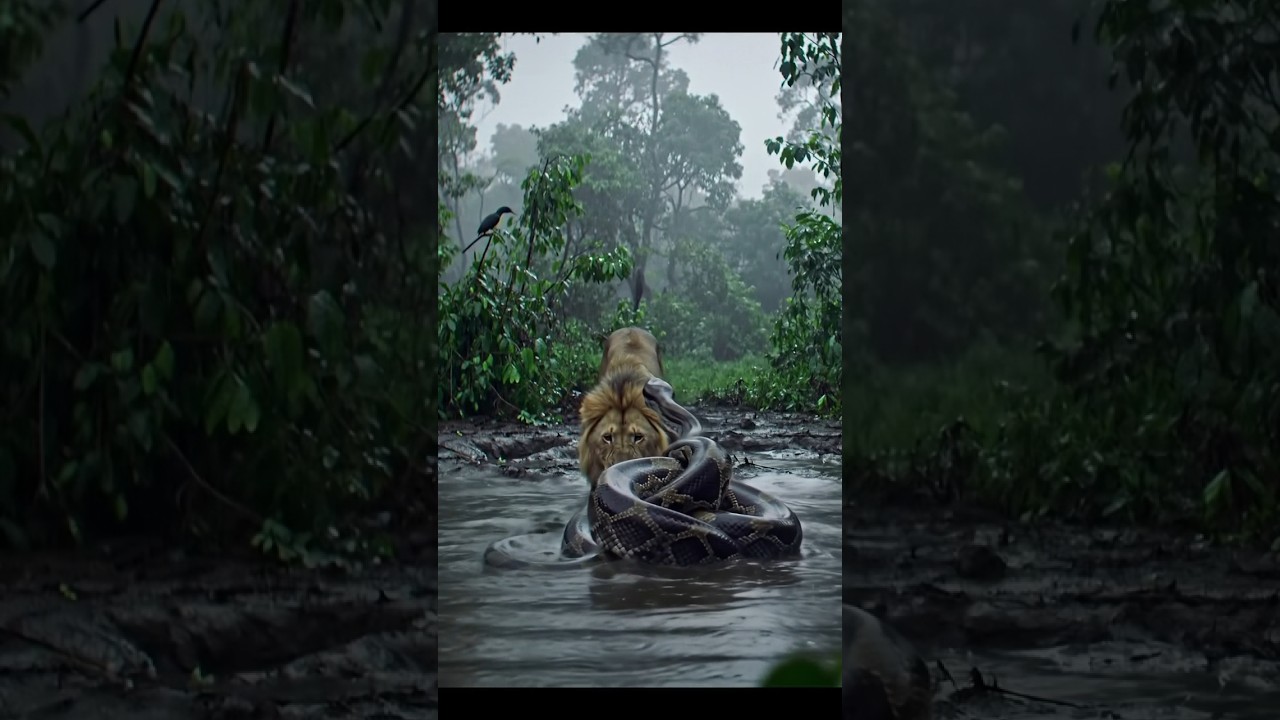 Watch Who’s Stronger? Anaconda vs Lion #naturelovers #nature #animals #wildanimals #wildlife #snakevideo on YouTube Watch Who’s Stronger? Anaconda vs Lion #naturelovers #nature #animals #wildanimals #wildlife #snakevideo on YouTube