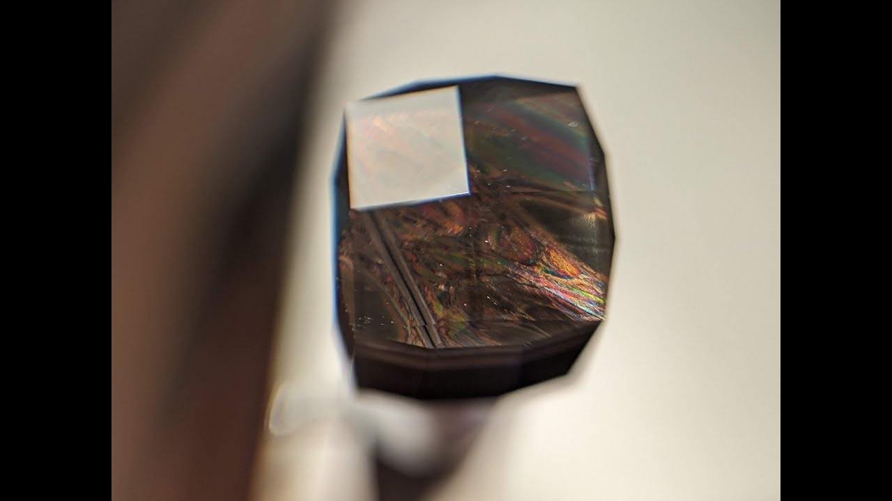 Faceting Fire Obsidian and Colombian Obsidian || Obsidian Week 2023