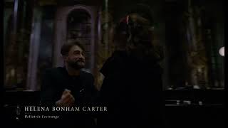 Daniel Radcliffe and Helena Bonham Carter playing on set of Harry Potter - HARRY POTTER REUNION