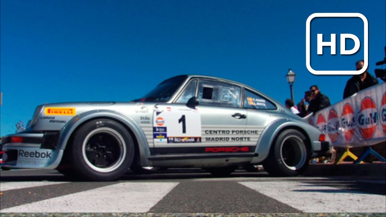 Carlos Sainz y Luis Moya en el Rally de España Histórico