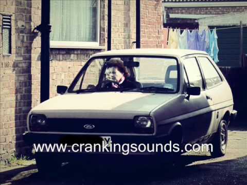 Mature cranking her MK 1 Ford Fiesta - Pedal Pumping / Cranking