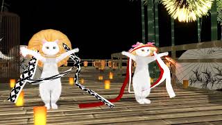 MMD: Nekoja Nekoja by legendary Geisha Ichimaru(firework ver.)