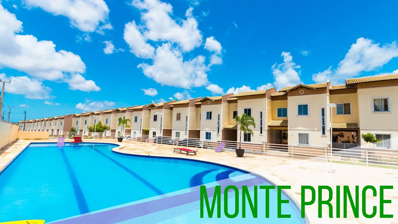 MONTE PRINCE - MONTEVILLE - CASA DUPLEX EM CONDOMINIO NO PASSARE - FORTALEZA CEARA