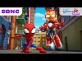 "Team-Up!" Song from Spidey and Iron Man: Avengers Team-Up! 💪🎵 | @disneyjr