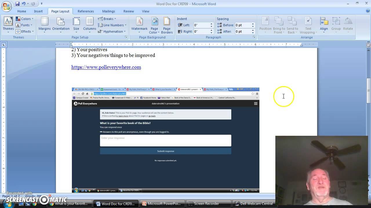 Poll Everywhere Tool