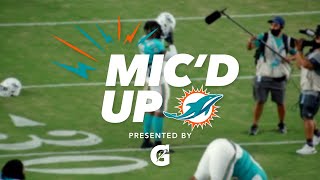 Elandon Roberts Mic'd Up During Week 10 | Miami Dolphins