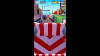 Subway surfers game with I am a rider song only for fun#shortvideo screenshot 2