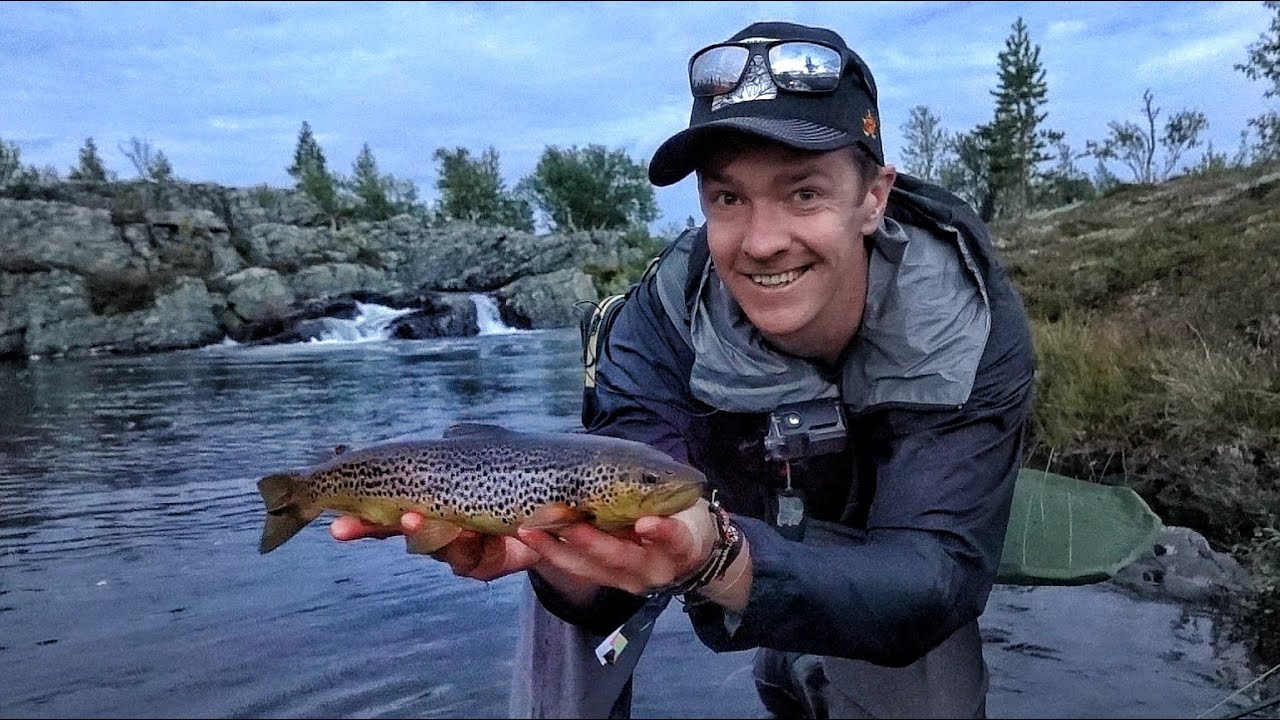 Fly fishing in Northern Sweden, Åre