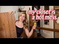 I M Finally FIXING My Closet Part 1 