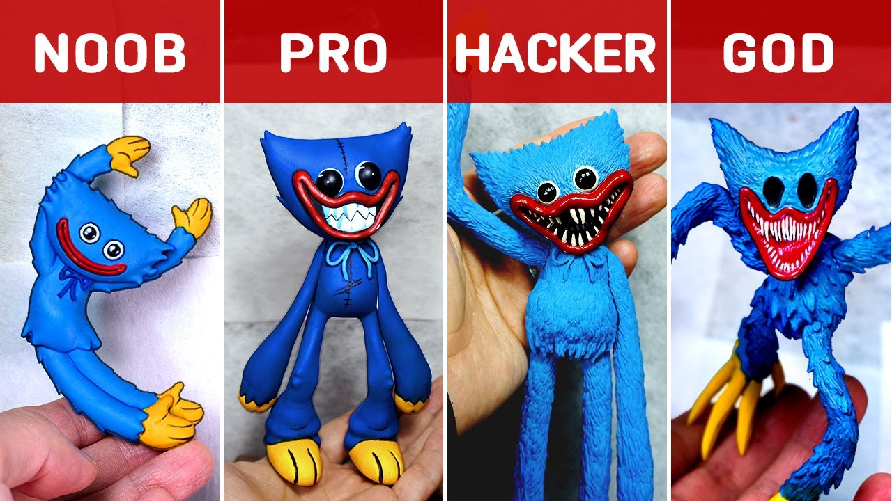 Создаём игру с Поппи. ВСЕ скульптуры Хагги Вагги в режиме покадровой съемки.