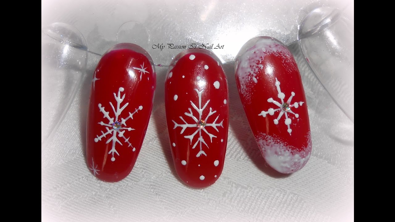 Simple Xmas Snowflakes Tutorial Fiocchi Di Neve In Gel Facili