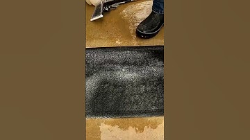 Extracting Stains & Dirt From Car Floor Mat🤮