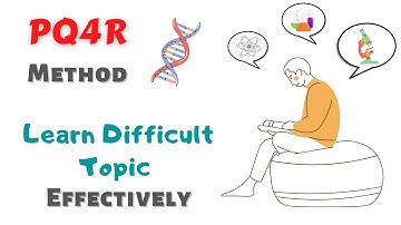 PQ4R Method | Study Difficult Topics Easy & Effectively | #shorts
