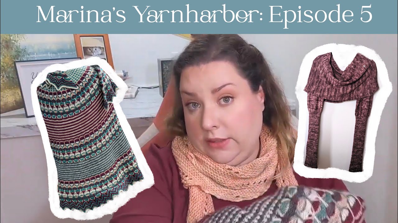 Podcast Episode 5 Orbit Scarf, Aurora Cabin Shawl, and Wrap Me Up