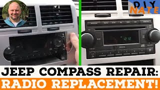 Removal and Installation of Jeep Compass Sport (2008) Radio - by DIYNate