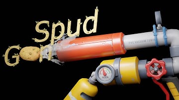 Spudgun - Animation / Анимация Scrap Mechanic