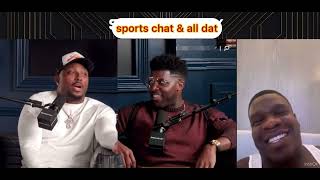 SPORTS CHAT ALL DAT FRANK GORE calls out SHADY WHY ARE THE EAGLES SO BASIC