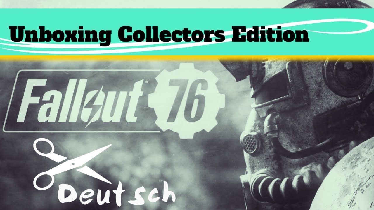 Unboxing Fallout 76 Merchandise Collectors Edition .