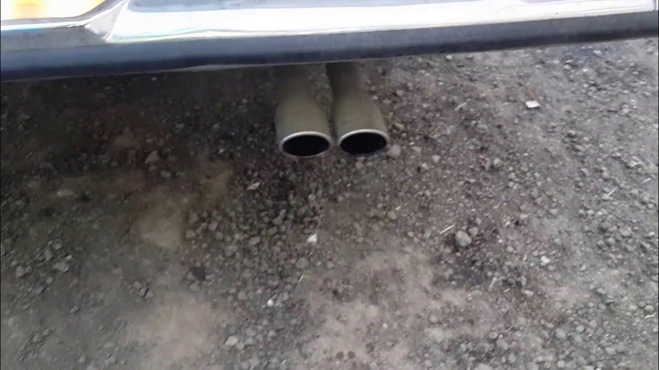 Звук выхлопа газ 24 м (v8 4.3) - YouTube