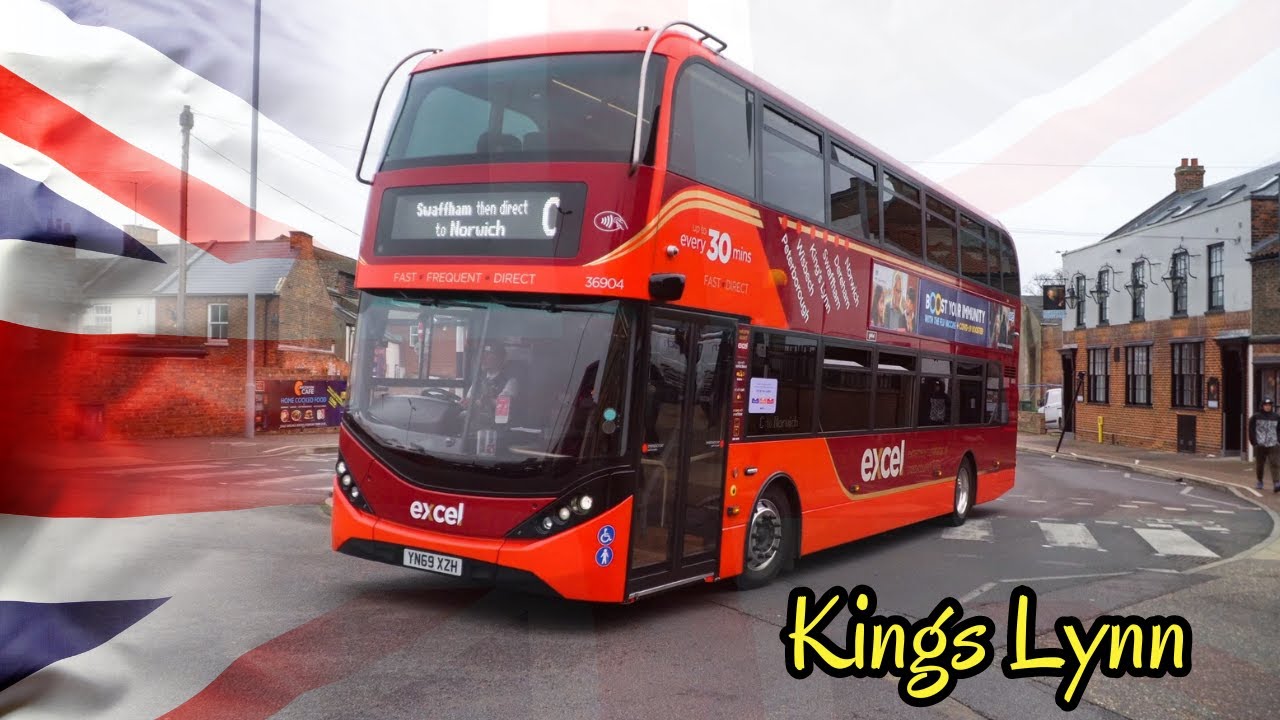 Buses in and around KINGS LYNN bus station November 2021 busspotting