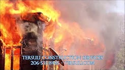 BEST Seattle Area Fire and Water Damage Repair Company - Tersuli Construction - 206-535-8485 