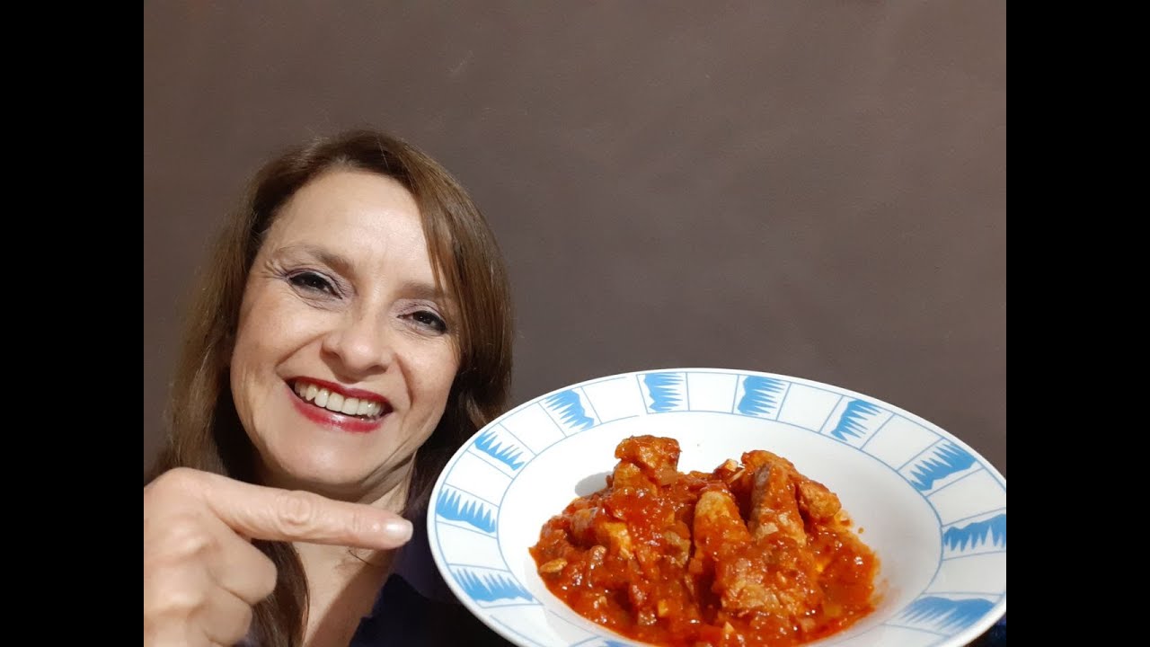 Receta de carne con tomate en olla express... rapido y delicioso! YouTube